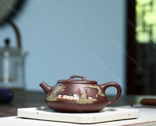 山水石瓢 山水石瓢