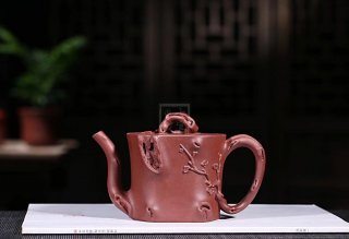 《明式梅樁》紫砂壺宜興高級工藝美術師手工底槽青梅樁泡茶壺茶壺 《明式梅樁》紫砂壺宜興高級工藝美術師手工底槽青梅樁泡茶壺茶壺