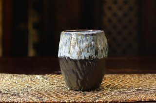 《純手工窯變粗陶茶杯》全手工陶收藏紫砂壺 《純手工窯變粗陶茶杯》全手工陶收藏紫砂壺