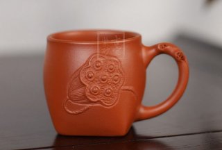 《帶把蓮蓬品茗杯》 《帶把蓮蓬品茗杯》